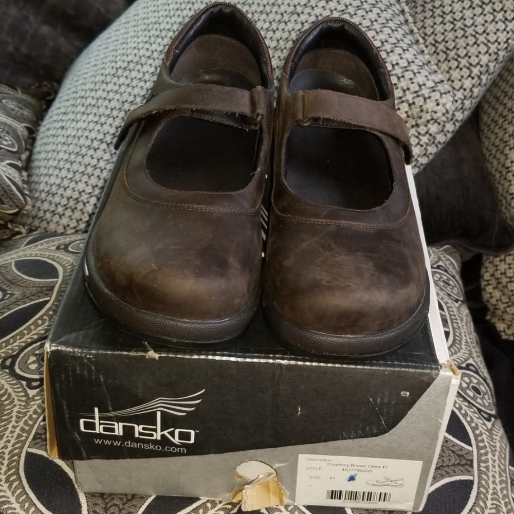 Dansko Brown Mary Jane Size 11 Eu 41
